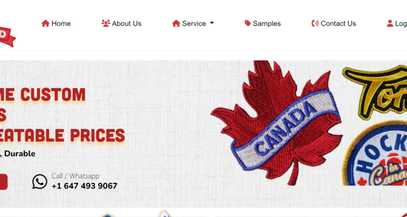 Custom Iron On Patches Canada