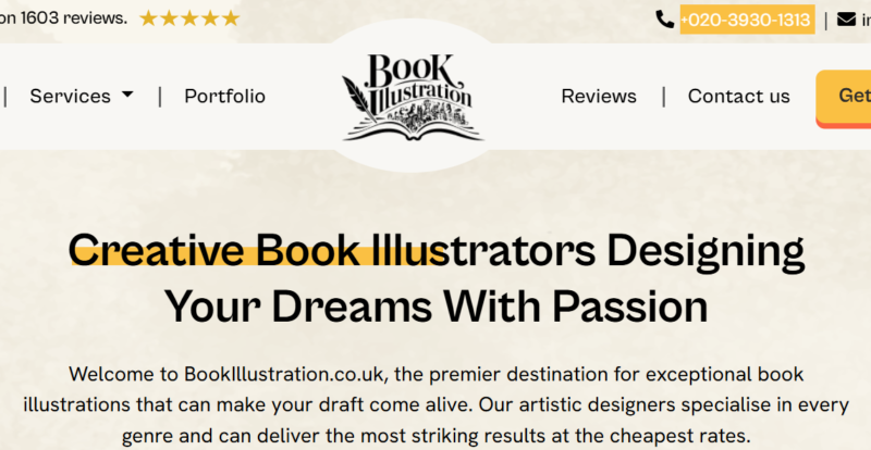 Premium Book Illustrations UK