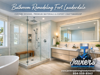 Bathroom Remodeling Fort Lauderdale - Javier’s Painting and Handyman Services