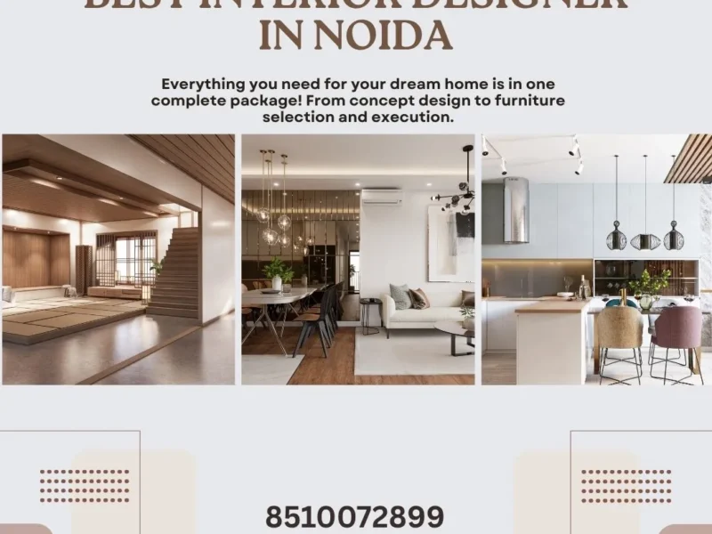 Organise Your Living Space with the Best Interior Designer In Noida