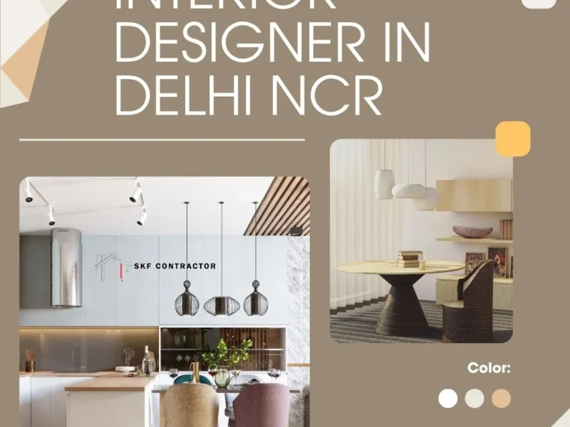 Interior Designer In Delhi NCR for Custom Home Interiors